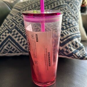 Starbucks grande glass tumbler